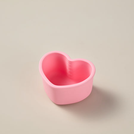 The Mini Heart - Snack Bowl with Lid  - Blush Pink